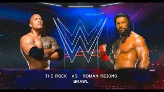 The Rock Vs Roman Reigns WWE 2K23
