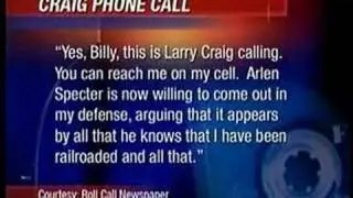 Larry Craig reconsiders resignation