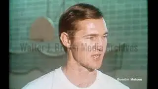 Los Angeles Lakers Jerry West Interview (December 1, 1970)