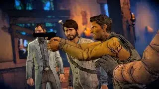 David Starts a Shootout and Kills Lonnie in Richmond (Walking Dead | Telltale Games)