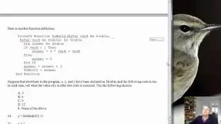 Review Part 7: Procedures II