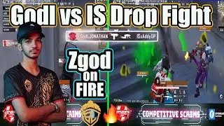 Godl Vs IS Intense Fight🔥| UpThrust Competitive Scrims🔥| #Godl #Jonathan