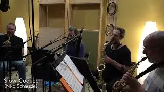 The Melbourne Saxophone Quartet plays 'Slow Cooked' by Niko Schauble