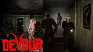WIJ SPEELDE DE HORROR GAME DEVOUR! 😱🤣