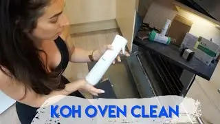 THE KOH CLEANING HYPE - CLEANING MY OVEN WITH KOH