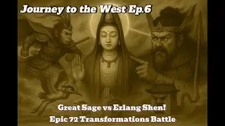 Journey to the West Ep.6: Great Sage vs Erlang Shen! Epic 72 Transformations Battle