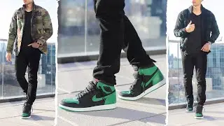 3 способа стильно носить кроссовки AIR JORDAN 1 PINE GREEN | Tailored Hype