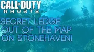 COD Ghosts Glitches: Secret Ledge Out Of The Map On Stonehaven! (Infected Spot)