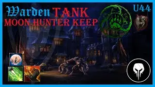 ESO Moon Hunter Keep Trifecta, Warden Tank POV + Build, PS5 EU, U44