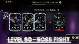 MK - EDENIAN TOWER - LEVEL 90 BOSS FIGHT