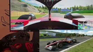Trening Spa Francorchamps Circuit Belgium  HotLap 1:46:155 Ferrari SF-25 Assetto Corsa EVO 2K VIDEO
