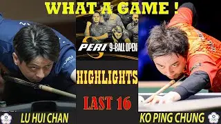 LAST 16 | LU HUI CHAN vs KO PING CHUNG | HIGHLIGHTS | 2025 PERI OPEN
