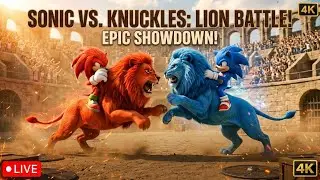 🔥 SONIC vs KNUCKLES: LION BATTLE! 🦁⚔️ Epic Arena Showdown &ndash; Who Wins the Ultimate Fight? 😱💥
