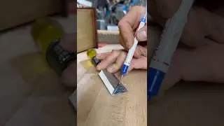 Rusty Chisel Modification #asmr #woodworking #restoration