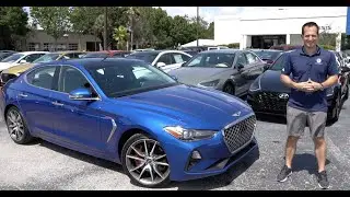 Is the 2020 Genesis G70 a BETTER sport sedan than the Kia Stinger GT?