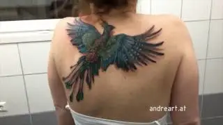 Flying Phoenix Tattoo ORIGINAL VIDEO!