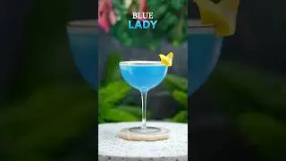 Blue Lady 💙 #cocktailbar #cocktails #bar #bartender #drinks #gin #cocktail #cocktailbar