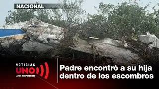 El padre de una pasajera subió a la montaña para encontrar el cuerpo de su hija en Ocaña