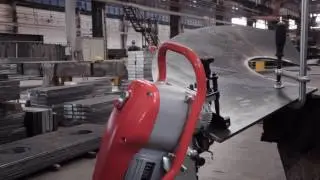 Steelmax DBM12 Double-Sided Plate & Pipe Beveling Machine