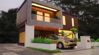 DIY Miniature Luxury Villa House Diorama with Lighting | Realistic Mini Homes