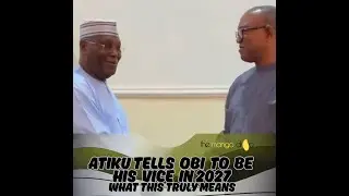 Atiku desperate, tells Peter Obi to be his vice in 2027