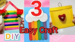 Popstick craft | pop stick craft ideas wall hanging @Kids_paradise444