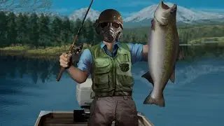Fishing in the Rain ASMR - Fallout 76