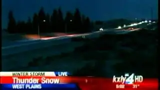 I-90 hit by near whiteout conditions