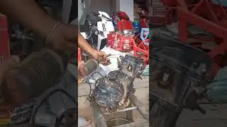 Bike Engine Removal + EV Motor Swap | 