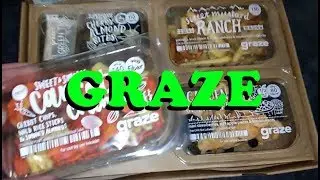 Unboxing and review of Graze, Healthy Snacks shipped to your door!  Is it worth it?