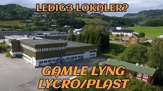 Kontorlokalene ved gamle Elsafe og Lycro fabrikken i Leksvik