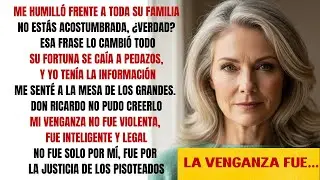 ME HUMILLÓ FRENTE A TODA SU FAMILIA… PERO MI VENGANZA FUE PEOR DE LO QUE IMAGINÓ