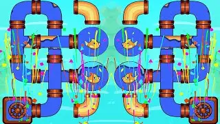 Save the Fish Game || Pull the Pin || All Levels 1401-1410 fishdom ##124