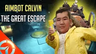 Calvin Mccree Great Escape | Funny Moments of Aimbotcalvin | Overwatch Funny And Random Moments
