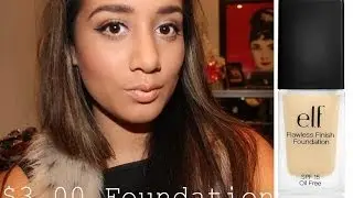 Обзор: тональная основа E.L.F Flawless Finish Foundation Buff! ♡ NakitaMarieBeauty