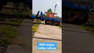 BRN wagon in Indian railways #railwayknowladge #indianrailway #shorts