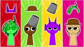 Sprunki's Epic Hat Transformations🎩✨| A Mystery Unveiled | Sprunki ADM Animation