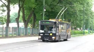 Trolejbus Jelcz 120MT #024 z TLT Tychy.