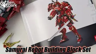 Let's Build 923-Piece Samurai Robot Non-LEGO Building Block Set - Part 1
