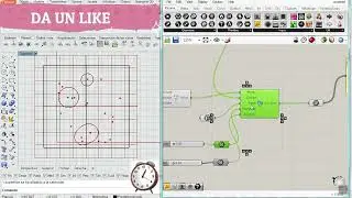 Grasshopper Tutorials - QuadTree, MetaBall (t) Custom, Delaunay Edges