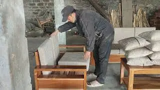 Long chair design simple  siam leh ang duh ve in awm chuan min lo be mai dawn nia
