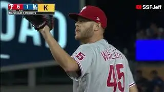 Zack Wheeler strikeout highlights vs. Dodgers (7 K's) 5.12.22