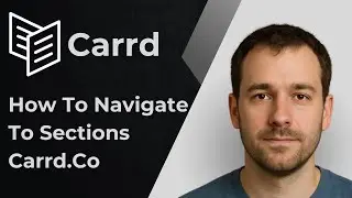 How to Navigate to Sections in Carrd co [2025 Tutorial]