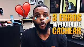 3 ERROS NA HORA DE CACHEAR O CABELO