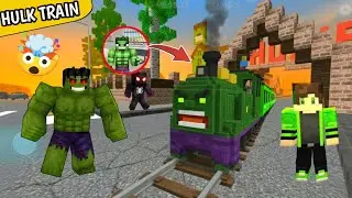 I Buy Evil Hulk Train In School Party Craft 🤯