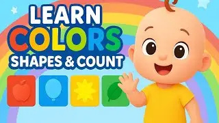 Learning video for kids |ABC 123 and colors name video for children#educationalsongs 