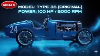 This car won 2,000 races! The history of the Bugatti T35