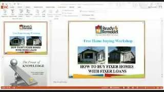How to buy a Fixer Home & get a Gov't Renovation loan to Fix it up