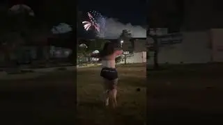 Fireworks😍&bull;#fakebody #cute #cutefeet #short #bikini #cutefeet #dress #shortdress #jeep