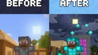 I made fully diamond armor 🤯🗿